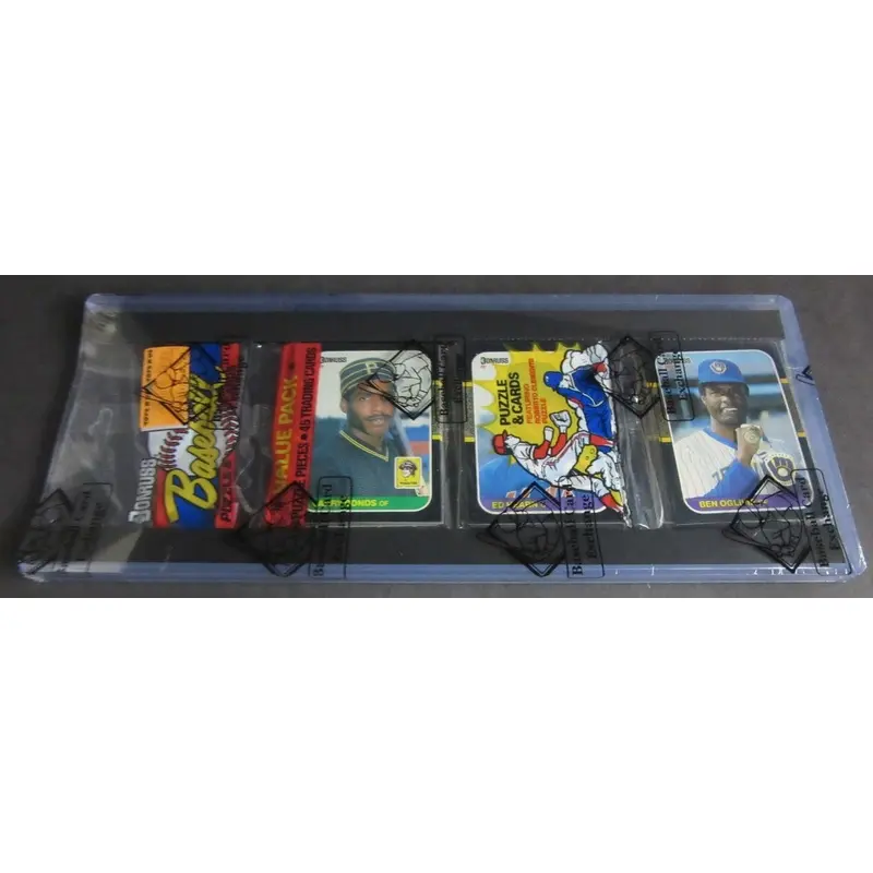 1987 Donruss Baseball Unopened Rack Pack (Bonds)