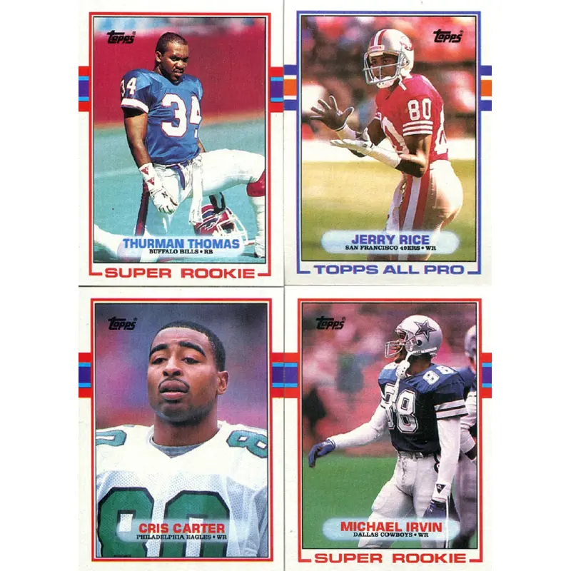 1989 Topps Football Complete Set NM/MT (396) (23-120)