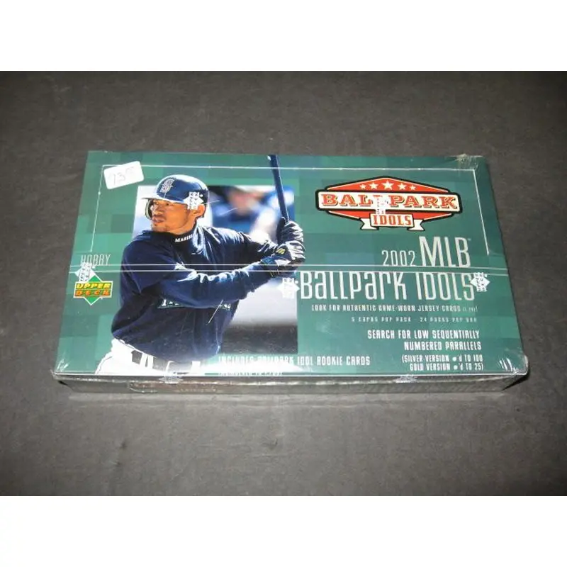2002 Upper Deck Ballpark Idols Baseball Box (Hobby)