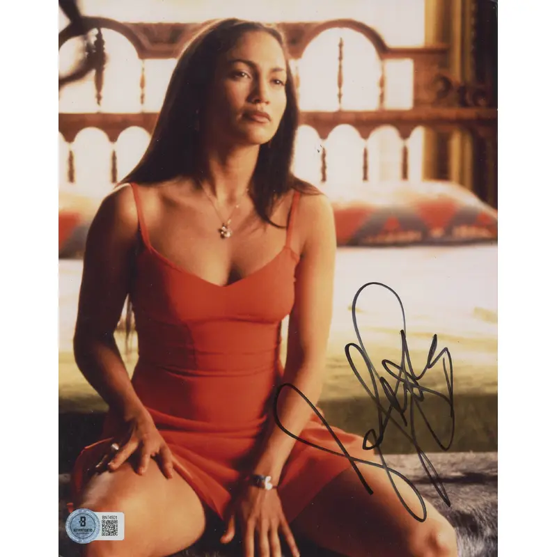 Jennifer Lopez U-Turn Authentic Signed 8x10 Photo Autographed BAS #BN74501
