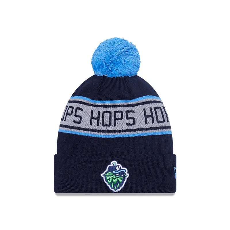 New Era Youth Knit Repeat Beanie, Hillsboro Hops