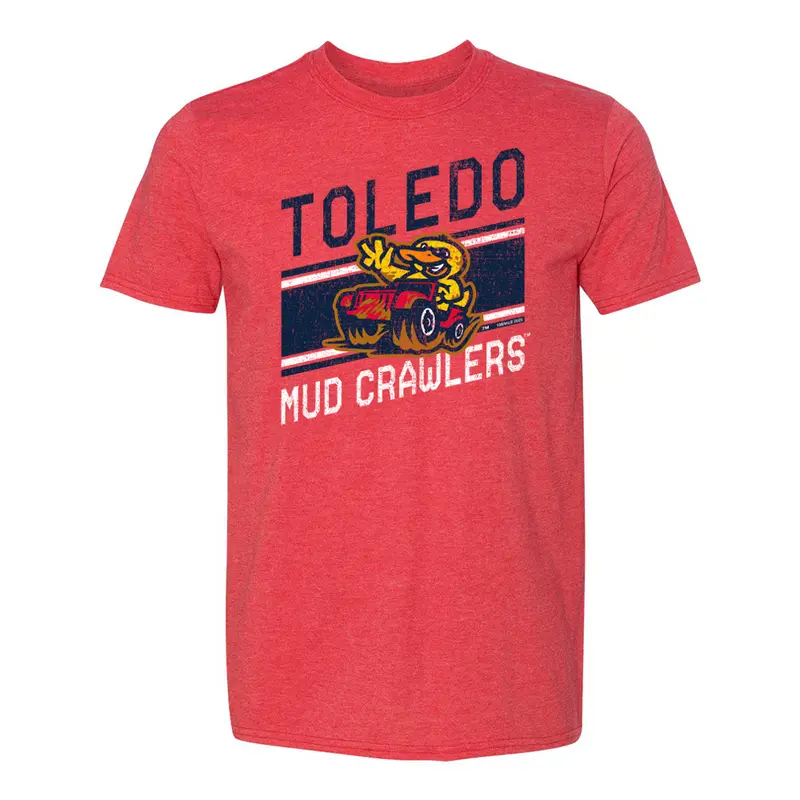 Toledo Mud Crawlers Victory Stripe T