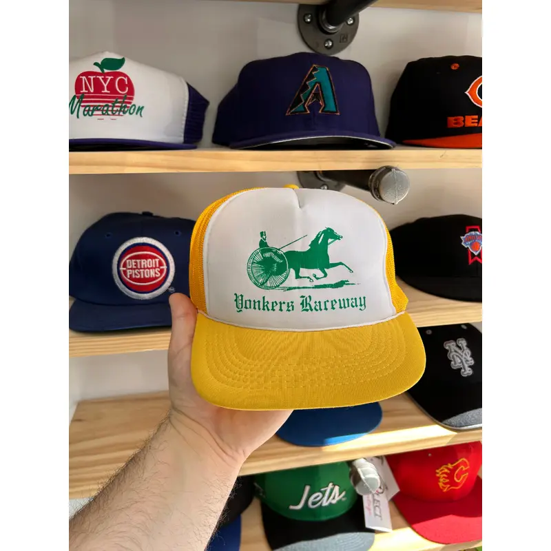 Vintage Yonkers Raceway Foam Trucker Hat