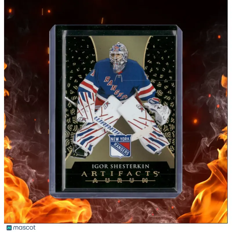 2023-24 Upper Deck Artifacts Igor Shesterkin Aurum Unscratched #A-22