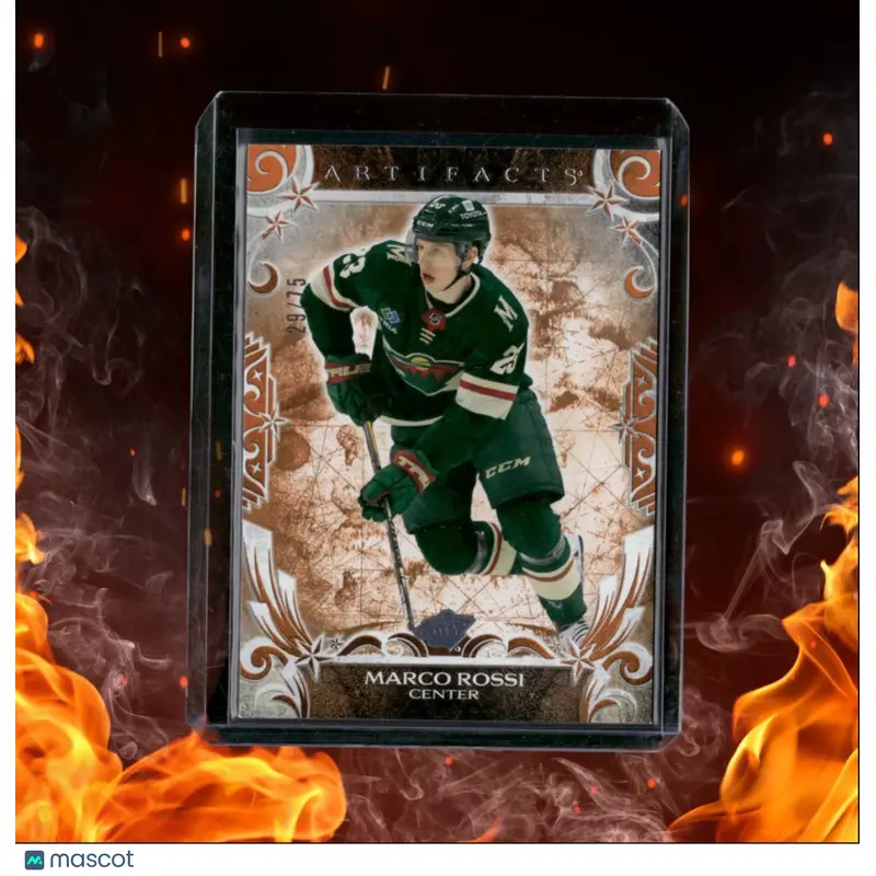 2024-25 Upper Deck Artifacts Marco Rossi Orange 29/75 #135