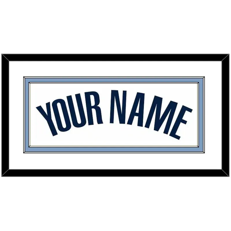 Memphis Name - Home White (2004-2010) - Double Mat 1
