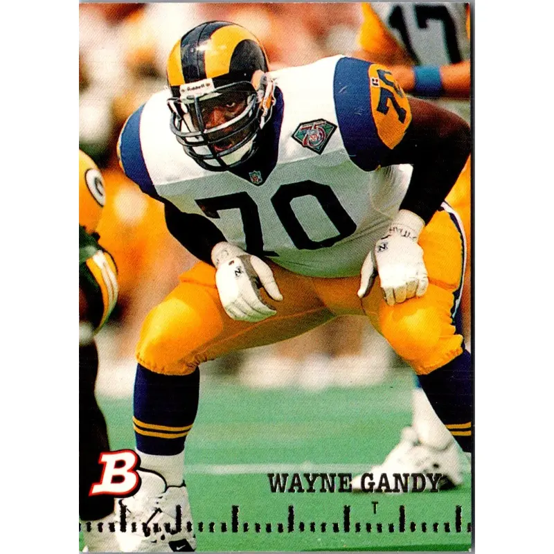 1994 Bowman Wayne Gandy #14 Rookie