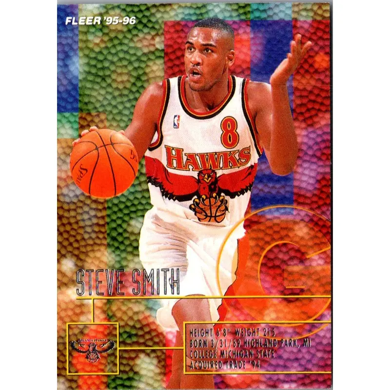 1995 Fleer Steve Smith #205