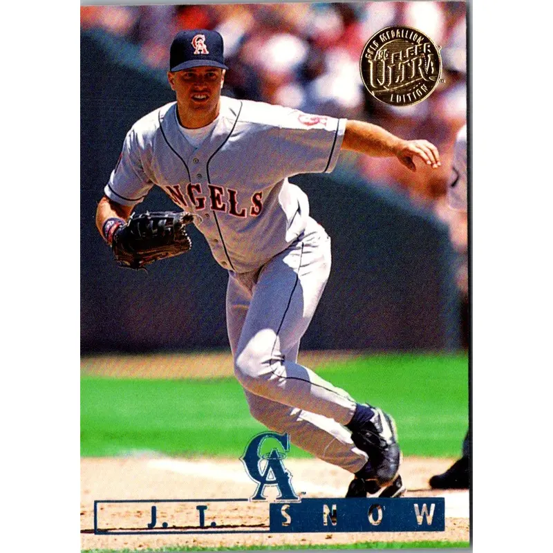 1995 Ultra Gold Medallion J.T. Snow #24