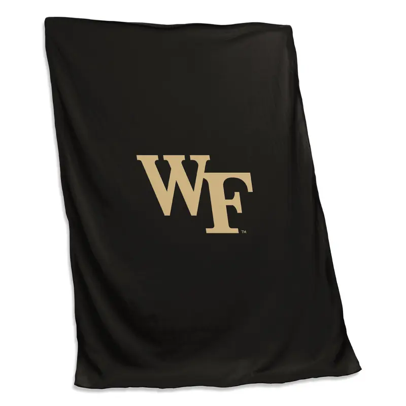 Wake Forest Screened Sweatshirt Blanket