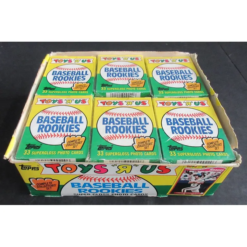 1989 Topps Baseball Toys R Us Baseball Rookies Factory Set Box (24 Sets) (Read)