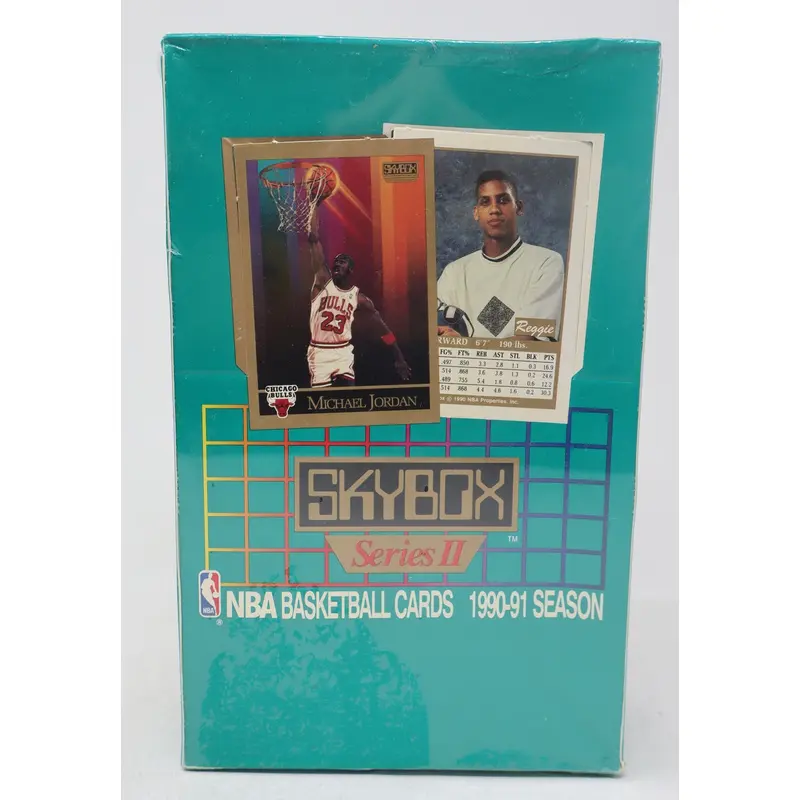 1990/91 Skybox Basketball Series 2 Box (36/15)