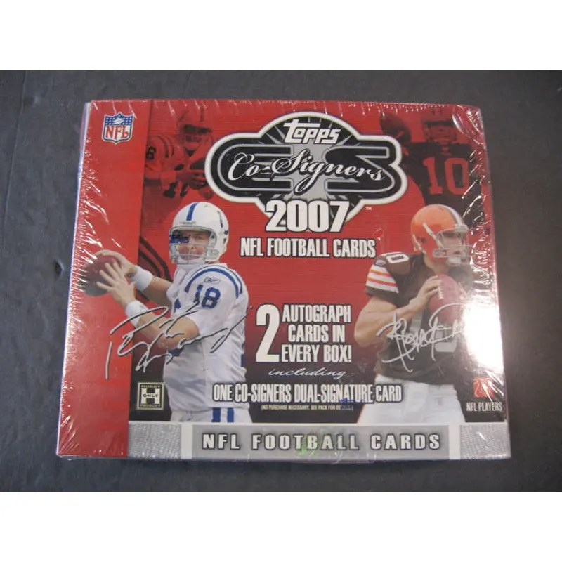 2007 Topps Co-Signers Football Box (Hobby)