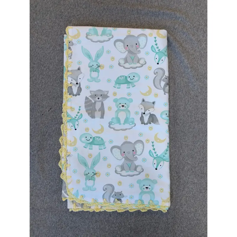 Handmade Reversible Baby Blanket