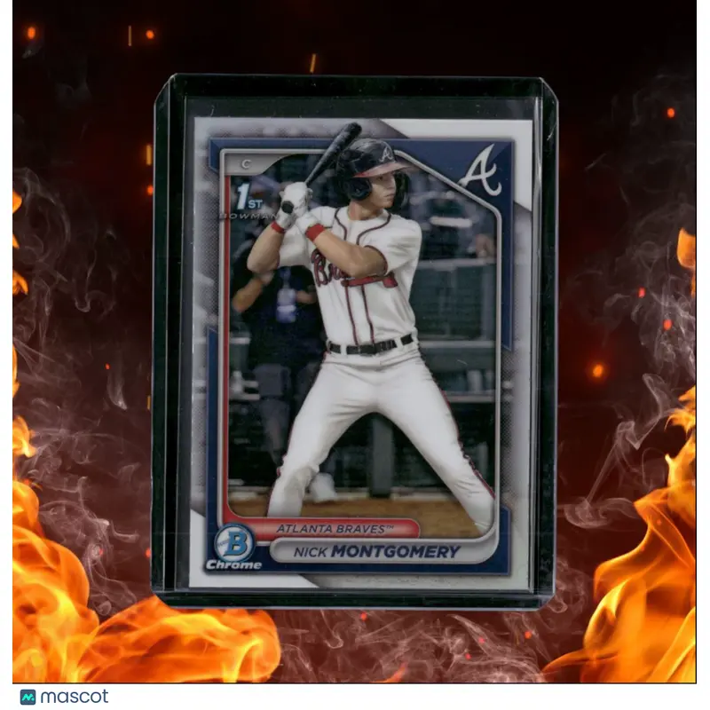 2024 Bowman Chrome Nick Montgomery 1st Prospect Refractor #BDC-129