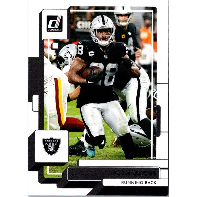 2022 Donruss Josh Jacobs #285