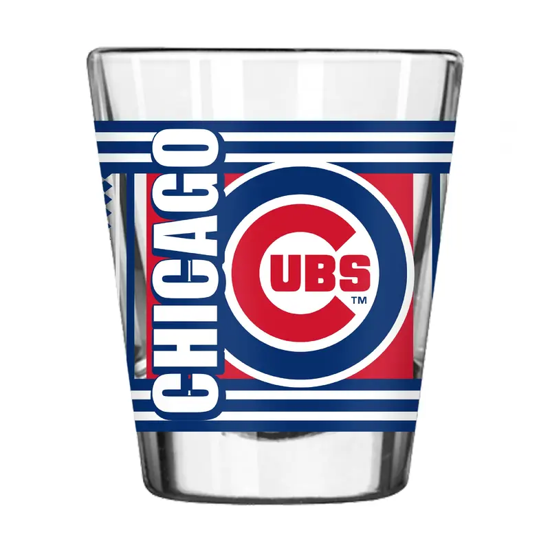Chicago Cubs 2oz Hero Shot Glass