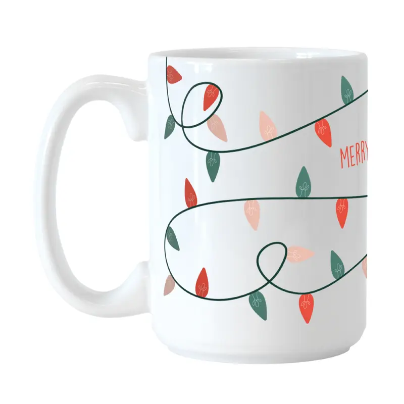 Christmas Merry and Bright 15oz Sublimated Mug