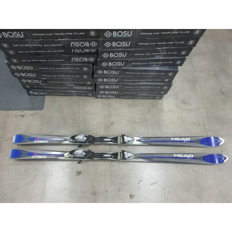 Used Head Cyber X25 180cm Skis With Tyrolia Bindings