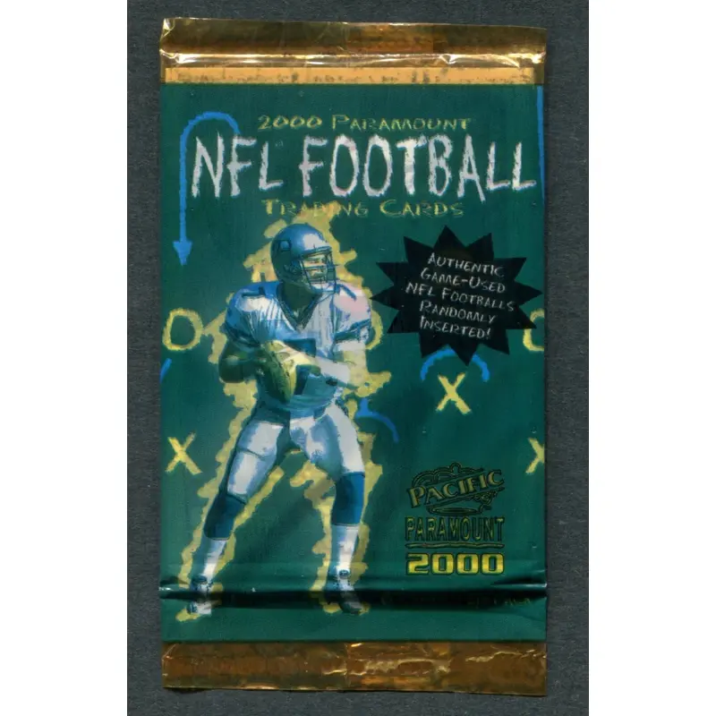 2000 Pacific Paramount Football Unopened Pack (Hobby)