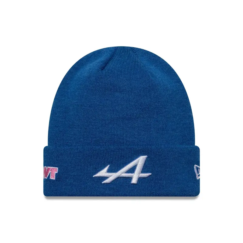 Alpine Racing Polyana Navy Cuff Knit Beanie Hat