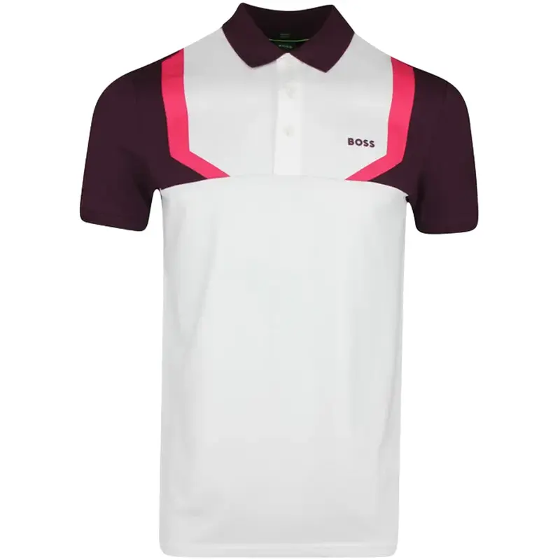 HUGO BOSS WHITE SHIRT POLO PAULE 2 50506148101