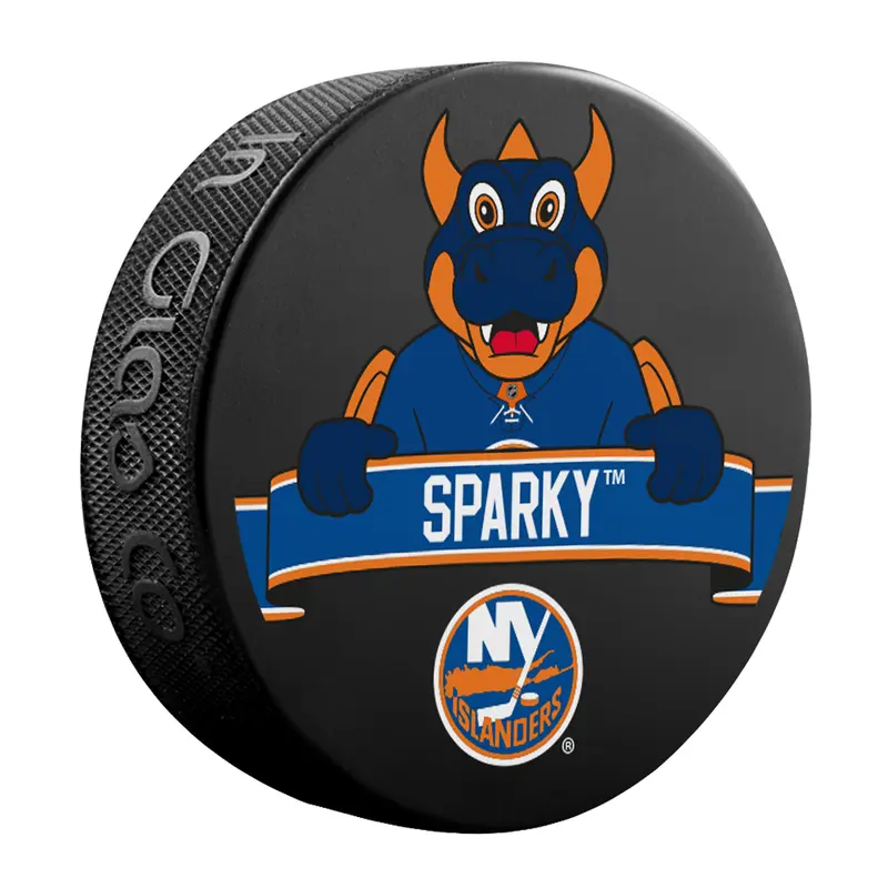 NHL New York Islanders Mascot Souvenir Hockey Puck