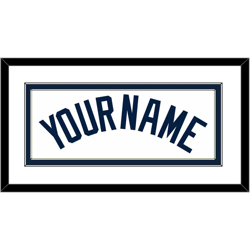 Detroit Name - Home White (1972-2017) - Double Mat 1