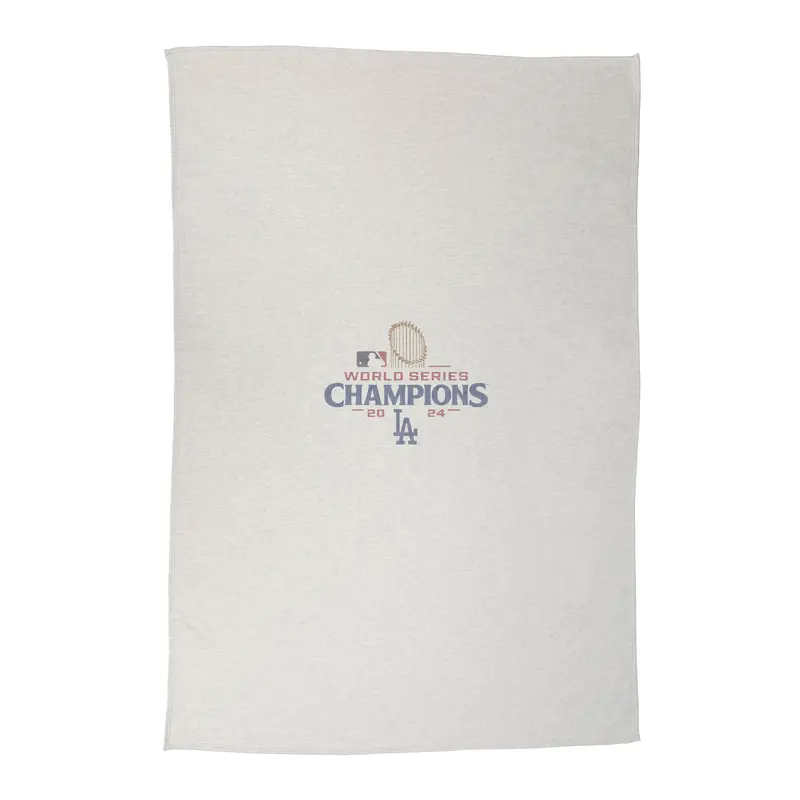 LA Dodgers 2024 World Series Champs Sublimated Sweatshirt Blanket