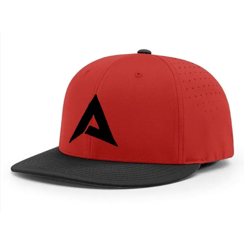 Anarchy CA i8503 Performance Hat - New Logo - Red/Black/Black
