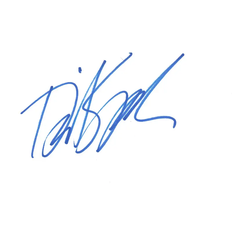 David Spade Joe Dirt Authentic Signed 3x5 Index Card Autographed BAS #BL96306