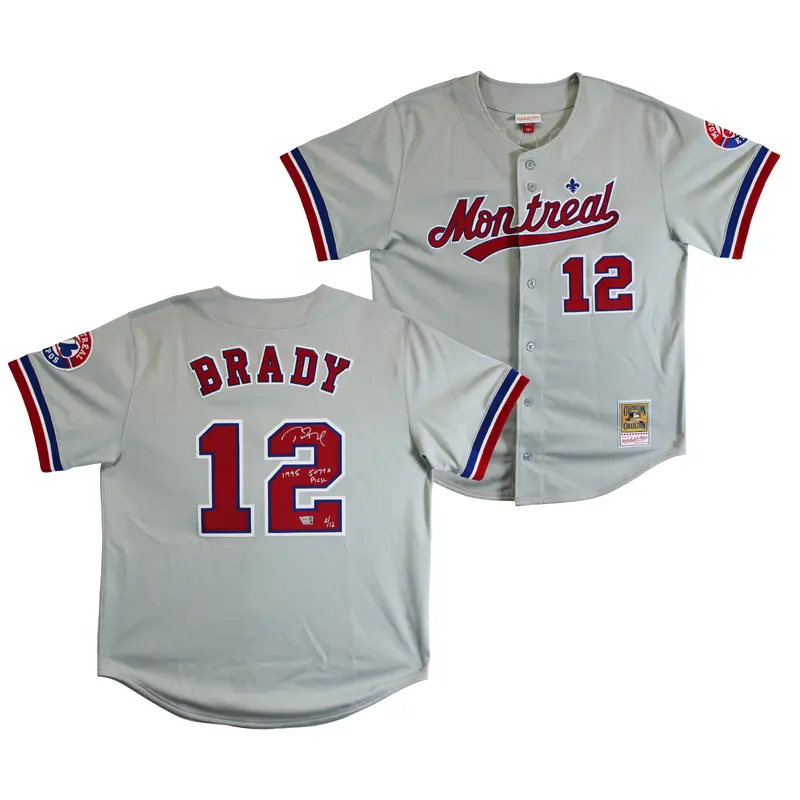 Tom Brady "1995 507th Pick" Signed M&N Authentic Jersey LE #2/12 BAS, FAN & PSA