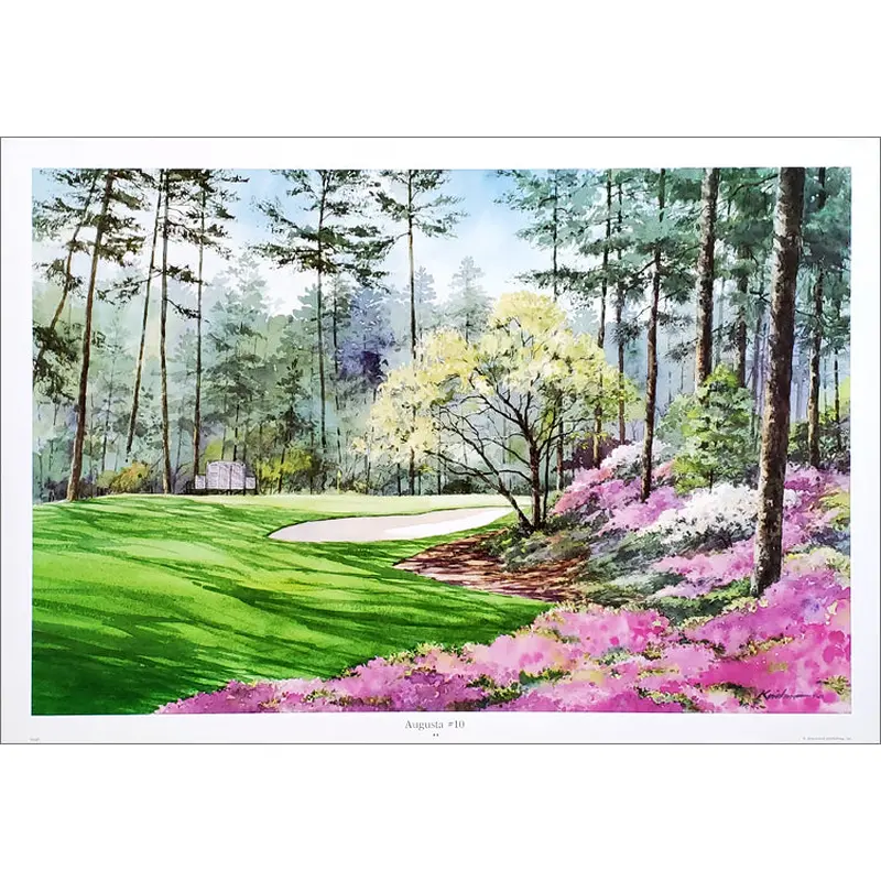 Augusta #10 (Camellia) Premium Art Poster Print - Directional Publishing