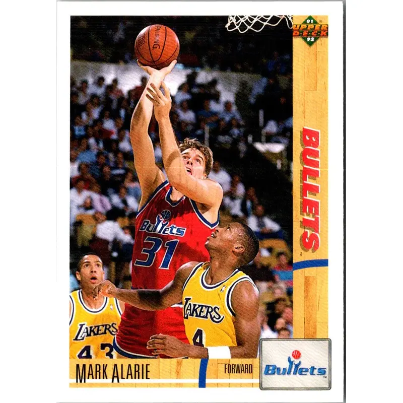 1991 Upper Deck Mark Alarie #363