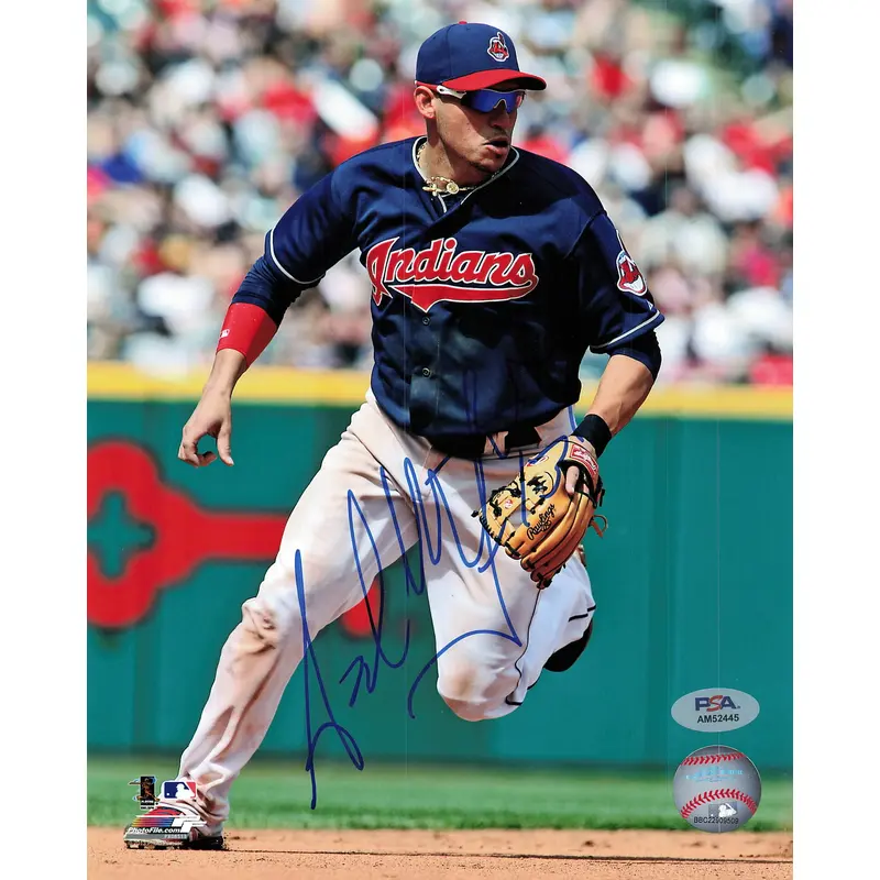 ASDRUBAL CABRERA signed 8x10 photo PSA/DNA Cleveland Autographed