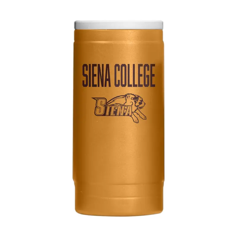 Siena College 12oz Oak Huddle Powdercoat SlimCan Coolie