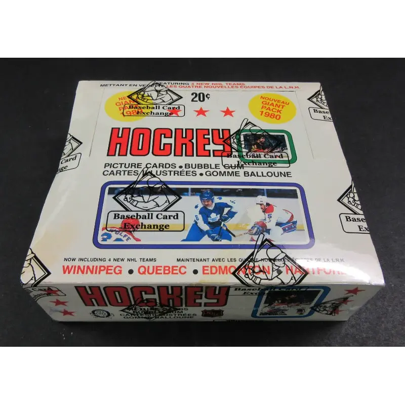 1979/80 OPC O-Pee-Chee Hockey Unopened Wax Box (BBCE)