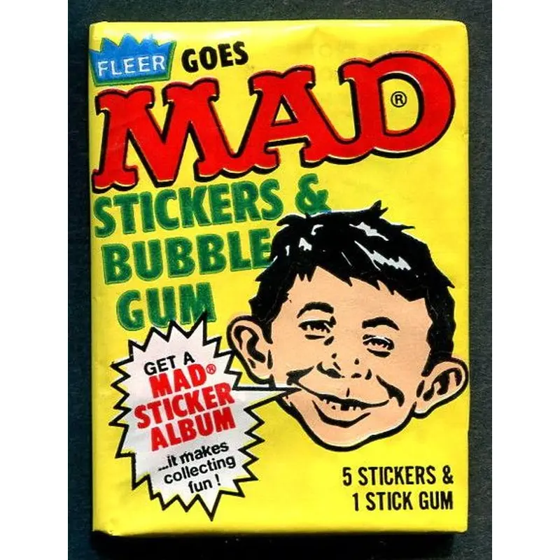 1983 Fleer MAD Magazine Unopened Wax Pack
