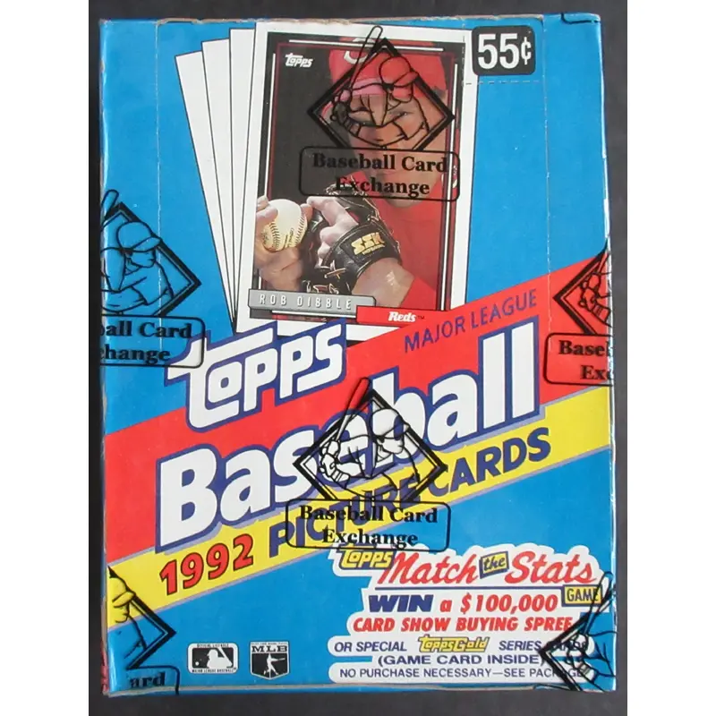 1992 Topps Baseball Unopened Box (FASC)