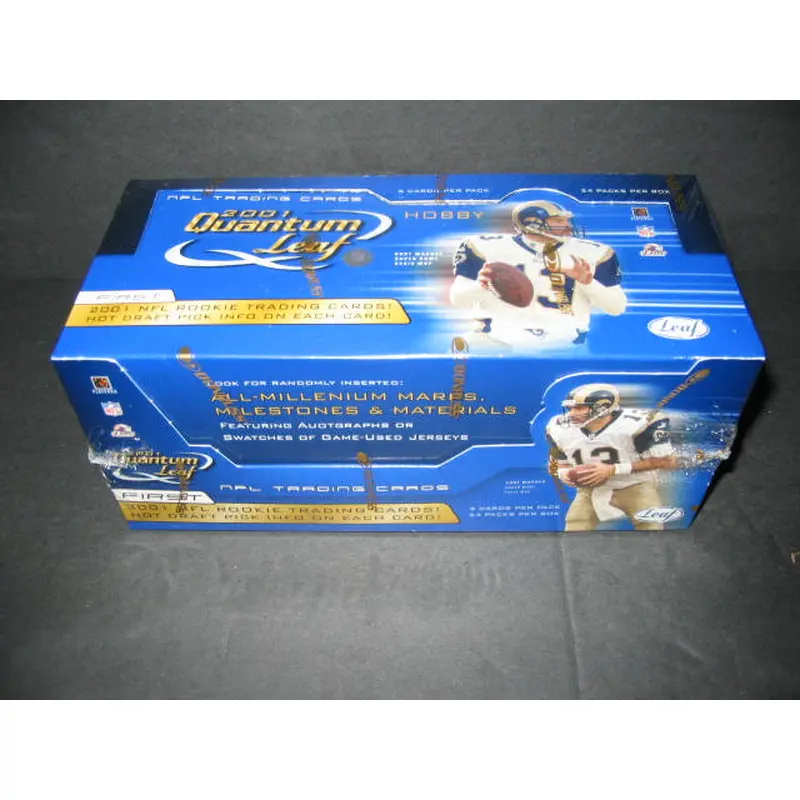 2001 Leaf Quantum Football Box (Hobby)