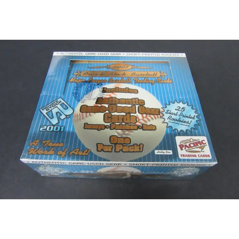 2001 Pacific Private Stock Baseball Box (Hobby)