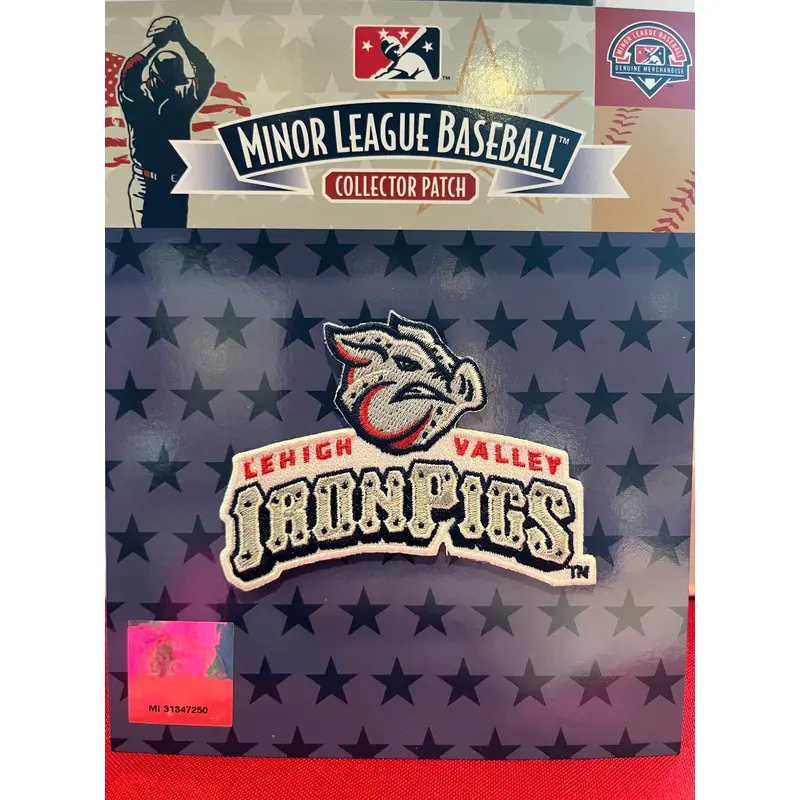 Lehigh Valley IronPigs Primary Logo Patch