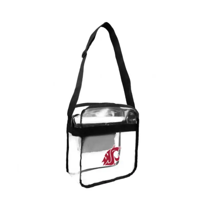 Little Earth WSU Clear Tote Along Bag