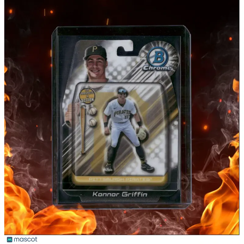 2024 Bowman Chrome Konnor Griffin Top Prospect In Action Die-Cut #BIA-7