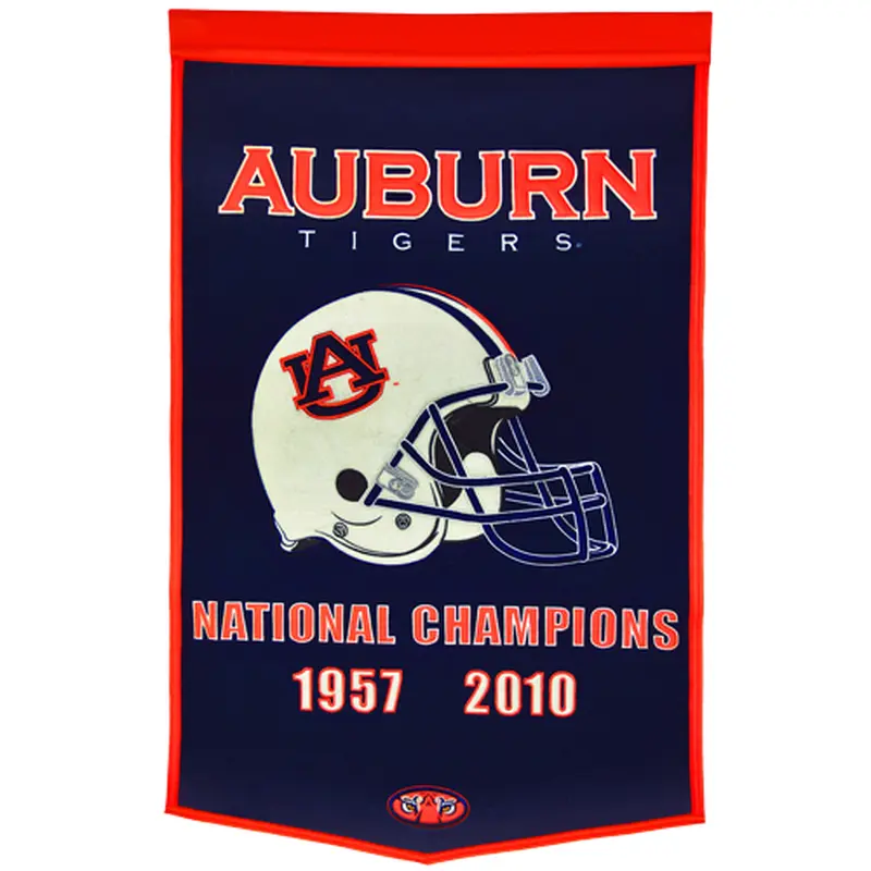 Auburn Tigers Football Championship Dynasty Banner