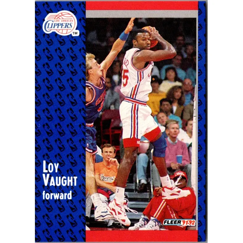 1991 Fleer Loy Vaught #299 Rookie
