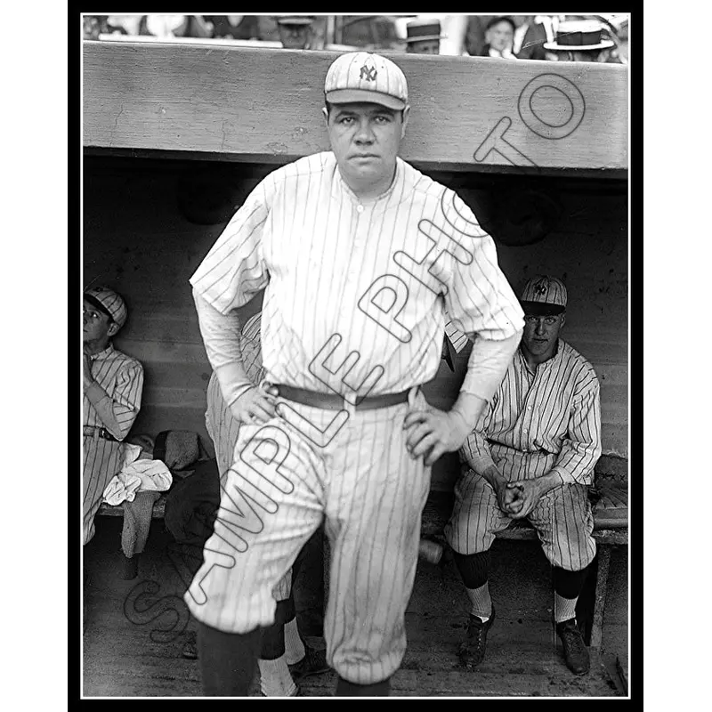 Babe Ruth 8X10 Photo - New York Yankees - 670