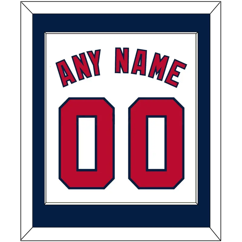 Washington Name & Number - Home White - Single Mat 2