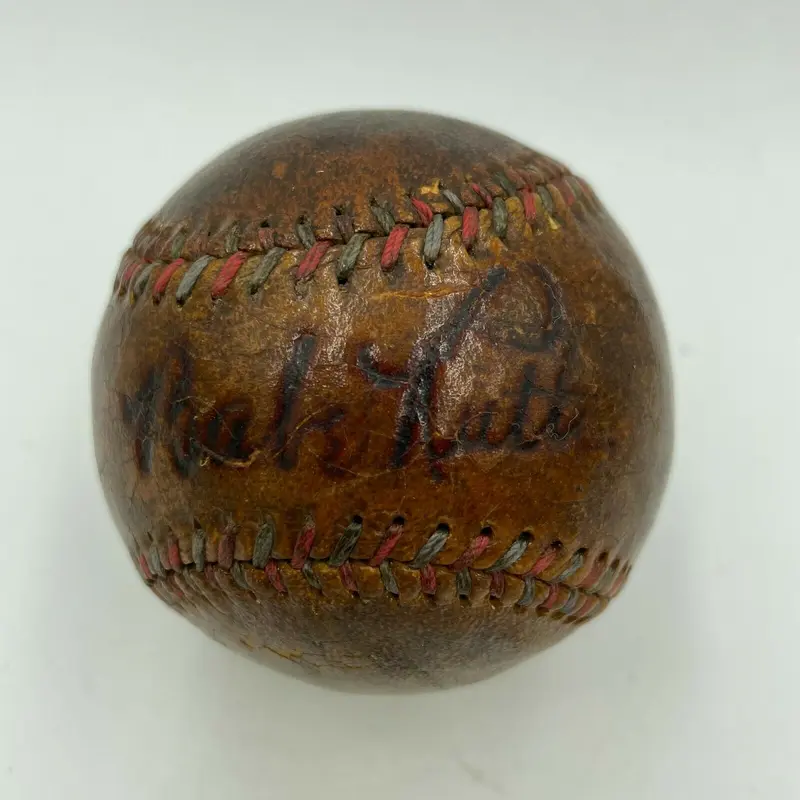 Babe Ruth & Lou Gehrig 1933 First All Star Game Signed Baseball With JSA COA