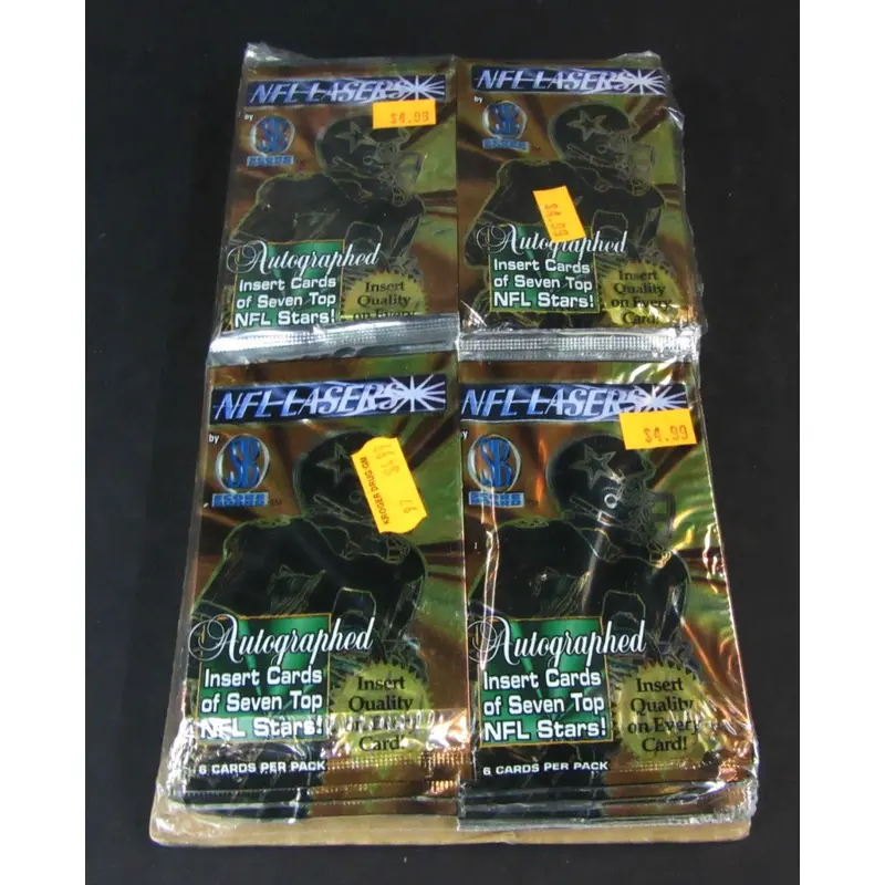 1997 Score Board NFL Lasers Football (Lot of 24 packs)